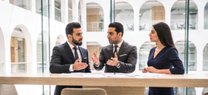 Discussion Between co-workers